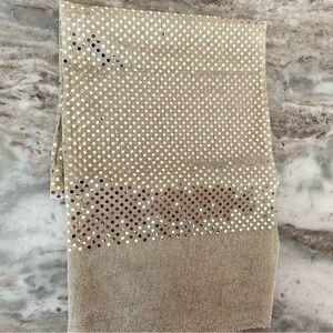 Gold Sequin & Shimmer Sparkle Hair Scarf /Headpiece Waist Sash-Halloween Costume